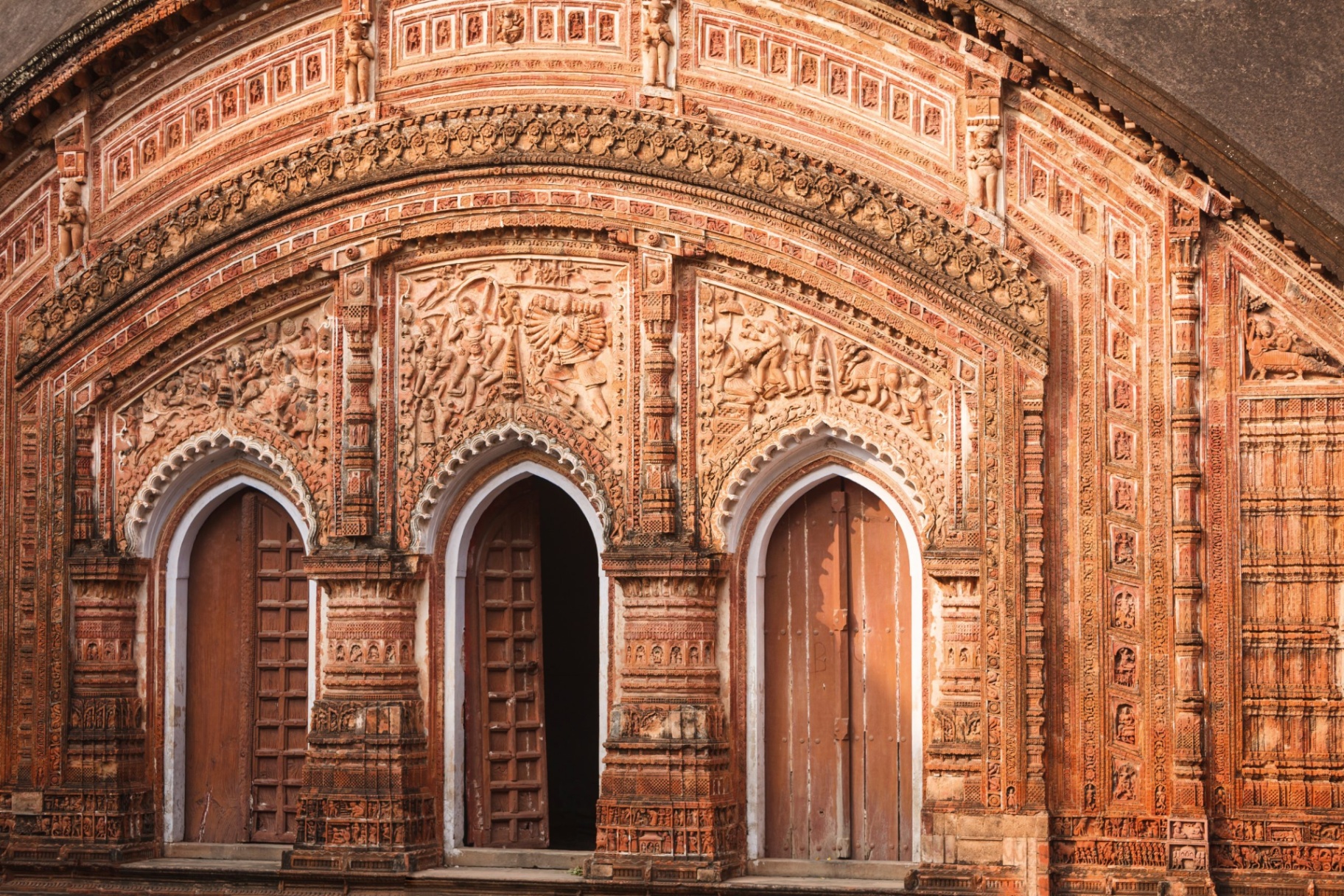 Baranagar temple on the Ganges