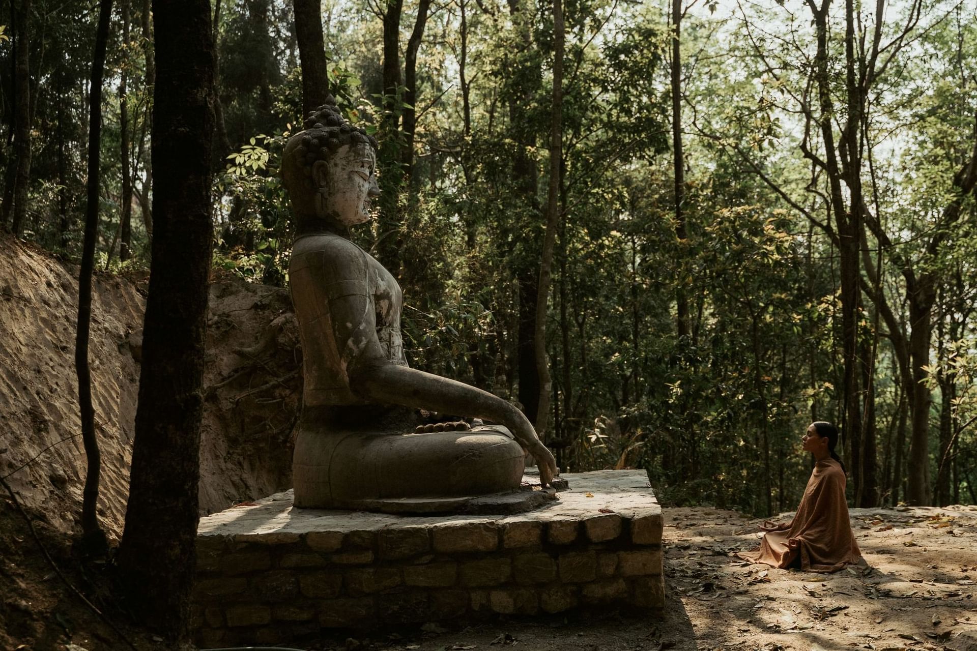 Meditation at Dwarika's Sanctuary