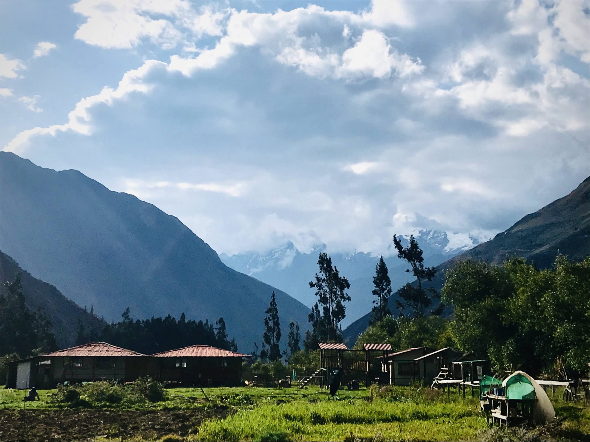 El Albergue · Sacred Valley, Peru — Native potatoes, quinoa and heritage corn flow from field to distillery to plate on the same property.
