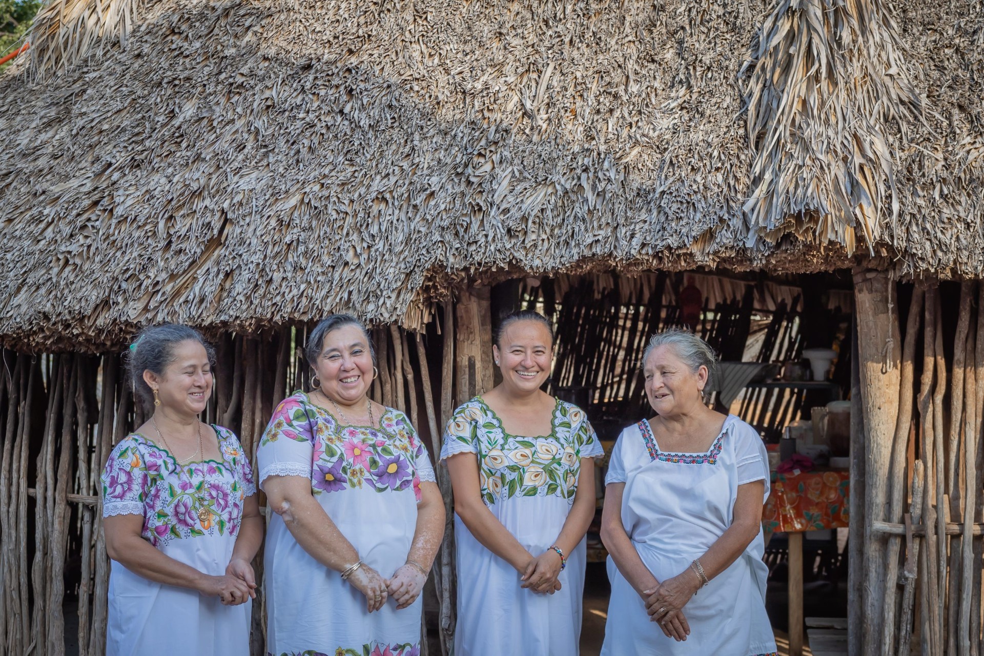 Local Mayan communities lead 70% of the guest experiences — from temazcal ceremonies to honey harvesting.